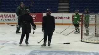 SHA Hockey Tips  Battle Drills [upl. by Anerys824]