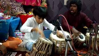 Tabla jugalbandi with Guru [upl. by Elison816]