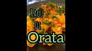 Ricetta pasta al Sugo di pesce ragù di orata [upl. by Ylremik]