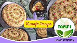 Diwali Special Kunafa Recipe  The perfect crispy amp silky kunafa Recipe TapuHomeKitchen [upl. by Abbye]