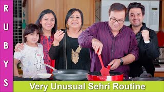 Our Sehri Routine is Very Different for Ramadan 2020 in Urdu Hindi  RKK [upl. by Stauffer125]