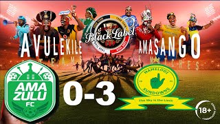 Carling Black Label Amazulu VS Mamelodi Sundowns First Semi Final [upl. by Anniala]