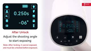 Mini Ray Shooting Procedure Operation Procedure  How to Use Woodpecker Mini Ray Xray Unit Machine [upl. by Sheffy245]