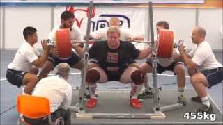 Carl Yngvar Christensen 1140kg  2513lbs total  3place World Games 2013 [upl. by Bracci]