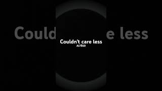 ALTÉGOCouldnt care less ft Gia Koka music song [upl. by Enaht278]