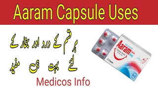 Diclofenac Sodium tablets 50mg uses side effects dose precaution  Aaram capsule uses in urdu [upl. by Magner361]