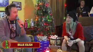 Billie Eilish  Interview with KROQ for Absolut Almost Acoustic Christmas [upl. by Ahsitneuq]