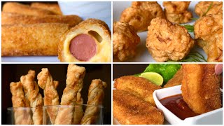 5 Delicious Finger Food Recipes [upl. by Iridissa]