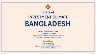 State of Investment ClimateBangladesh [upl. by Amre]