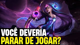 VOCÊ DEVERIA PARAR DE JOGAR LEAGUE OF LEGENDS [upl. by Nnaear101]