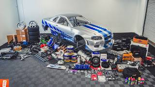 Building a Modern Day Fast amp Furious R34 Skyline  Part 4 [upl. by Luapleahcim]