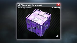 NEW CONTAINER and Grumpys Key Streamer Item Case [upl. by Orbadiah339]