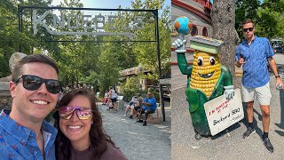 First Trip to Knoebels THE BEST Family Amusement Park [upl. by Llekcir]