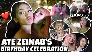 ATE ZEINAB’S BIRTHDAY CELEBRATION  vlogmas  Shaina Denniz [upl. by Siroved798]