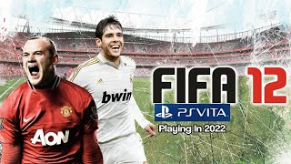 FIFA Football 12 Ps Vita in 2022 [upl. by Oni]