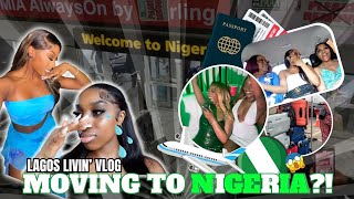 LAGOS LIVIN EP 1 I MOVED TO NIGERIA  DETTY DECEMBER VLOG  72 HOURS OF CHAOS  Jordanah Meshe [upl. by Yelwar]