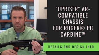 TANDEMKROSS  quotUpriserquot chassis for Ruger® PC Carbine™  Design details with TK engineer [upl. by Cornall]