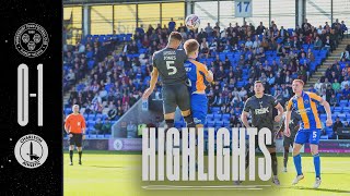 Highlights Shrewsbury Town 0 Charlton 1 September 2024 [upl. by Egag860]