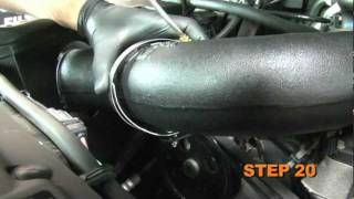 20072011 Jeep Wrangler 38L V6 KampN Air Intake Installation [upl. by Atekihc]