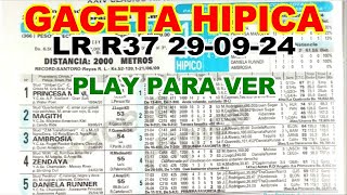 🍀 VEA GACETA HIPICA 290924 ✅  LA RINCONADA  O DESCARGALA LINK ABAJO [upl. by Wehttam]