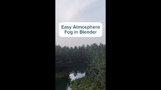 Easy fog in Blender [upl. by Annelise]