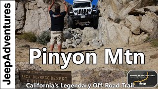 Best of AnzaBorrego State Park Overlanding OffRoading Pinyon Mountain Trail Review and Guide [upl. by Namyw]