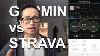 GARMIN vs STRAVA  SAME DATA DIFFERENT RESULTS [upl. by Antoinetta]