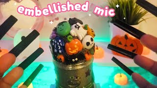 Embellished Mic ASMR Tapping and Scratching [upl. by Winfred]