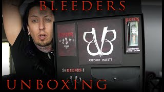 BLACK VEIL BRIDES X CURST KOSMETICS BLEEDERS COLLECTION UNBOXING [upl. by Gemma]