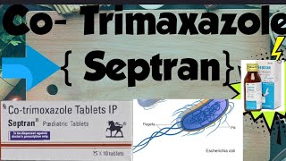 Sulfonamides Pharmacology CoTrimaxazole Pharamcology SEPTRAN Fancidar Bacterial infections 🦠🧫 [upl. by Latrena]