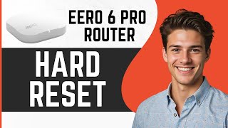 How to Hard Reset eero 6 Pro Router [upl. by Liag930]