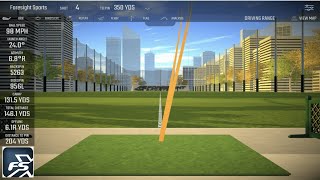 Foresight Sports FSX Mobile APP on iOS [upl. by Yanahc]