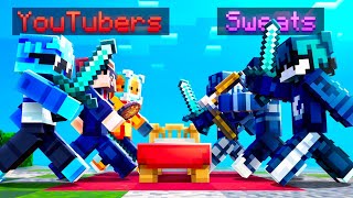 Hive Youtubers Vs Bedwars Sweats [upl. by Aseral]