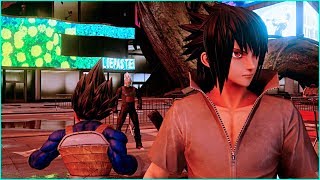 Sasuke and Vegeta Join Forces  Jump Force Game [upl. by Irama]