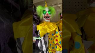 🤡3 ft demented circus clown animatronic  Menards Halloween 2024 clown animatronics [upl. by Skelly501]