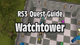 RS3 Watchtower Quest Guide  RuneScape [upl. by Zaragoza42]