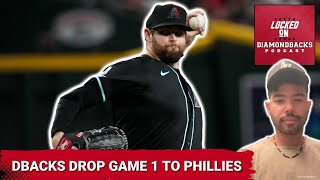 Arizona Diamondbacks Drop Game 1 to Phillies Merrill Kelly Returning 2 Underrated Dbacks [upl. by Calbert]