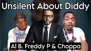 Al B Sure Freddy P and Young City aka Choppa are speaking their truths loudly about Diddy [upl. by Vories]