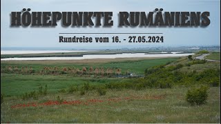 Höhepunkte Rumäniens  Rundreise 2024 [upl. by Atiras]