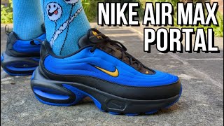 THE NEW NIKE P6000 NIKE AIR MAX PORTAL FULL REVIEW  On feet comfort weight breathability etc [upl. by Ybbor]