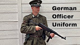 GERMAN OFFICER UNIFORM REVIEW [upl. by Minni]