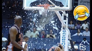 BASKETBALL  Backboard Breaking Powerful Dunks [upl. by Okimuk]