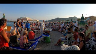 TRADIZIONALE CELEBRAZIONE SANTA MESSA IN SPIAGGIA 14 AGOSTO 2024 LOANO  LIGURIA  ITALY [upl. by Ellehciram]