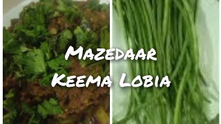 Mutton Keema with Lobia Recipe [upl. by Burney]