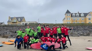 Bundoran 2024  TU Dublin Surf Club [upl. by Aynom]