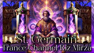 Channeling Saint Germain in Mt Shasta by Trance Channel Riz Mirza [upl. by Arlon]