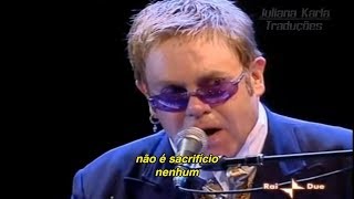 Elton John  Sacrifice Tradução [upl. by Tarttan]