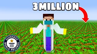 How I Planted 3 Million Trees in Minecraft  Mcaddon  Addon Nagar 24 [upl. by Aholla134]