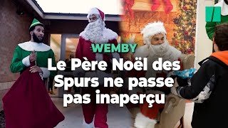 Victor Wembanyama se déguise en Père Noël pour la bonne cause [upl. by Collyer]