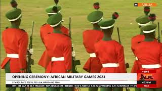 Opening Ceremony African Military Games 2024 Parade Display by Troops  NTA [upl. by Ellenoj]